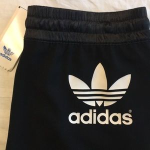 Adidas black track pant M